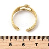 304 Stainless Steel Adjustable Open Cuff Rings for Women RJEW-U062-01C-G-5
