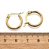 Ion Plating(IP) 304 Stainless Steel Hoop Earrings EJEW-D195-G-4