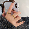 304 Stainless Steel Finger Rings for Women FS-WGDEA2D-02-4