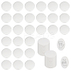 40Pcs Stainless Steel Stamping Blank Tag Cabochons STAS-UN0056-63-1