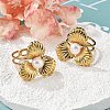 304 Stainless Steel Finger Rings RJEW-S396-01G-2