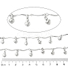 304 Stainless Steel Bar Link Chains CHS-G043-07A-P-2