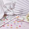 315pcs 7 colors Transparent Acrylic Beads MACR-FH0001-09-4