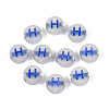 Luminous Frosted Acrylic Beads FACR-T008-02H-1