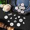 304 Stainless Steel Pendants STAS-CJ0002-15-5