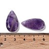 Natural Amethyst Faceted Pendants X-G-D082-01E-3