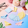 30Pcs 3 Colors Microfiber Double-Sided Velvet Cloth AJEW-TA0001-85-7