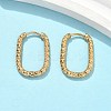 301 Stainless Steel Hoop Earrrings for Women EJEW-U066-04G-2