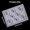 8 Sizes Plastic Rectangle Bracelet Design Board TOOL-D052-02-4
