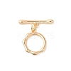 Brass Toggle Clasps LS-KK-O144-30G-2