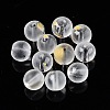 Frosted Baking Paint Glass Beads X1-DGLA-N005-8mm-01-2