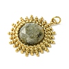Faceted Natural Labradorite Pendants FIND-Z028-38C-2