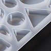 DIY Geometric Shape Pendant Silicone Molds DIY-E057-03-6