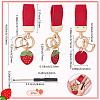 2Pcs Alloy Pendant Decorations KEYC-SP0001-40-2
