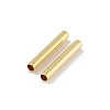 Brass Tube Beads KK-H503-03G-01-2