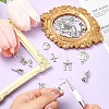 40Pcs 20 Styles Tibetan Style Alloy Pendants FIND-YW0005-28-4