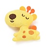 Deer Cotton & Non-Woven & Velvet Fabric Brooch LS-JEWB-A003-02-1