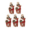 Alloy Enamel Pendants ENAM-S126-063-NR-1