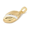 Brass Enamel Pendants KK-P283-28C-G-2