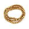 Non-Magnetic Synthetic Hematite Beads Strands G-D800-12E-4