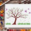 PET Hollow out Drawing Painting Stencils Sets for Kids Teen Boys Girls DIY-WH0172-454-6
