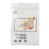 2Pcs 2 Colors Brass Enamel European Dangle Charms KK-FS0001-81-6