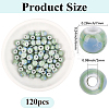 120Pcs Handmade Porcelain Beads PORC-PA0001-30E-2