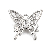 Brass Micro Pave Cubic Zirconia Charms KK-Q048-04P-1