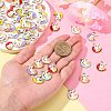 30Pcs 6 Colors Alloy Enamel Cartoon Pendants ENAM-CJ0002-79-4