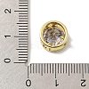 Brass Micro Pave Cubic Zirconia Multi-Strand Links KK-C111-01G-B-3