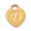 Ion Plating(IP) 304 Stainless Steel Pendants FIND-M017-01G-D-1