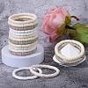 Polymer Clay Heishi Surfer Stretch Bracelets Set BJEW-SW00127-3
