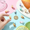10Pcs Resin Pendants CRES-YW0002-45-4