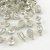 Teardrop Alloy Charms LS-X-ZIRC-R007-038A-02-2