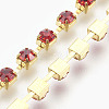 Brass Rhinestone Strass Chains LS-CHC-S16-01C-2