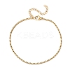 304 Stainless Steel Box Chain Bracelets LS-BJEW-C134-01E-G-4
