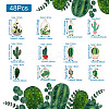 48Pcs 12 Style Alloy Enamel Pendants ENAM-KS0001-07-3
