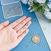 50Pcs 2 Style 304 Stainless Steel Linking Rings STAS-UN0041-33-2