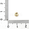Flat Round Brass Micro Pave Cubic Zirconia Cabochons KK-P345-13G-A06-3