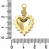 Brass Enamel Pendants KK-P303-03G-3