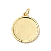 Rack Plating Brass Enamel Pendants KK-H431-28G-2