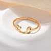 304 Stainless Steel Cuff Rings for Women RJEW-D285-01G-O-4