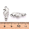 304 Stainless Steel Connector Cabochon Settings STAS-T065-41P-3