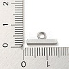 Non-Tarnish 304 Stainless Steel Charms STAS-Q310-08P-3