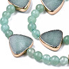 Natural Green Aventurine Beads Strands G-T131-62-3