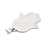 Non-Tarnish 201 Stainless Steel Pendants LS-STAS-C062-03P-3