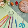 Acrylic Thread Winding Boards AJEW-BC0007-95B-5