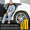 4 Sets 2 Styles Waterproof Epoxy Resin Reflective film Car Stickers FIND-GA0003-47B-6