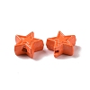 Spray Painted Alloy Beads PALLOY-K001-02I-3