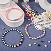 156Pcs 27 Style Spray Painted & Tibetan Style Alloy Beads FIND-TA0002-84-7